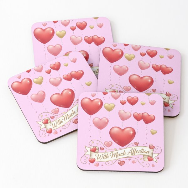 Item preview, Valentine Hearts With Much Affection Design designed and sold by Innova_Creations.