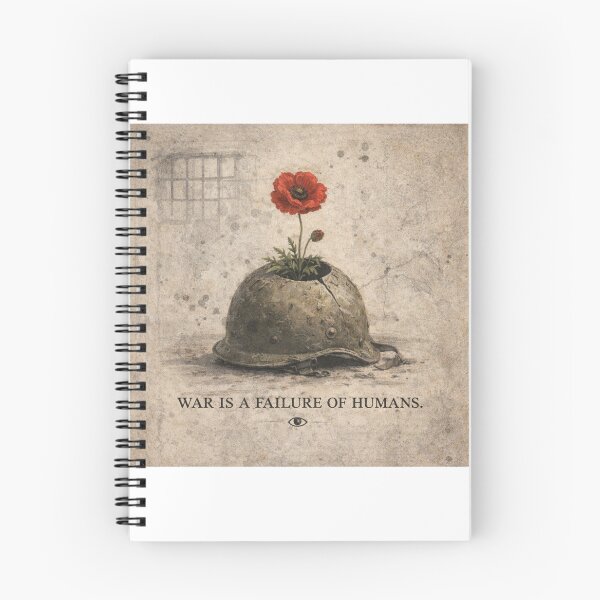Item preview, War Is a Failure of Humans designed and sold by Papier Atelier Art.