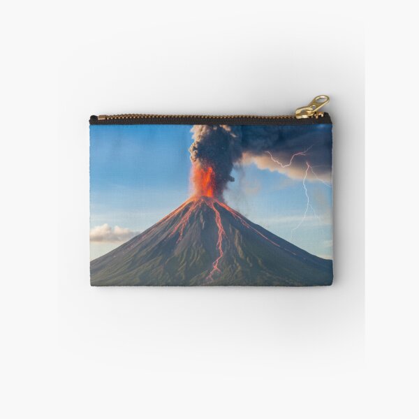 Item preview, Fiery Eruption Beneath Blue Skies designed and sold by JuViRo.
