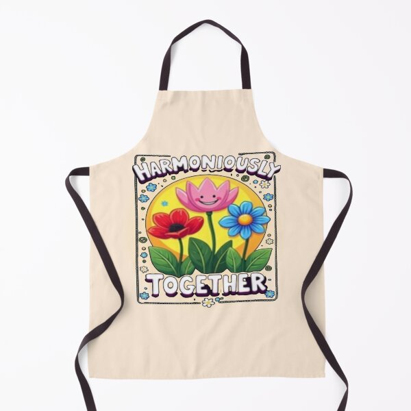 Item preview, Harmoniously Together Floral Friends - Happy Blooms designed and sold by PriyaMagic.