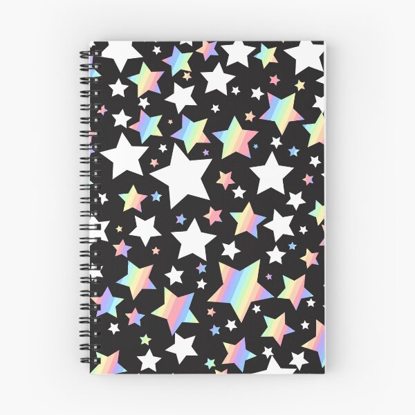 Item preview, Rainbow Pastel Stars Galaxy – Cute Kawaii Aesthetic Pattern designed and sold by SolutionsArt.
