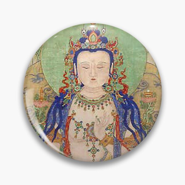 Item preview, Mahasthamaprapta Bodhisattva Displaying Mudra of Clarity  designed and sold by AnimaliaStar.