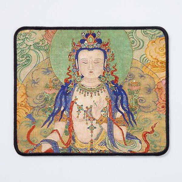 Item preview, Mahasthamaprapta Bodhisattva Displaying Mudra of Clarity designed and sold by AnimaliaStar.
