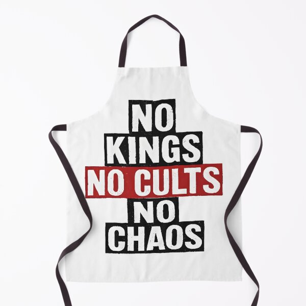 Item preview, No Kings No Cults No Chaos Political Statement designed and sold by techdave.