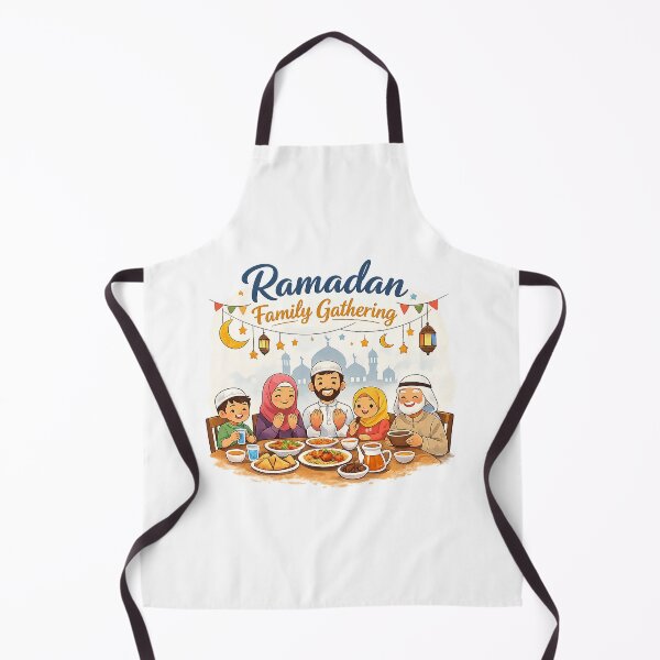 Item preview, Ramadan Family Gathering – Warm Islamic Family Iftar Design designed and sold by best-2025.