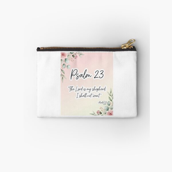 Item preview, Psalm 23 Christian Sticker – The Lord Is My Shepherd Elegant Faith Design designed and sold by Illustrated Faith.