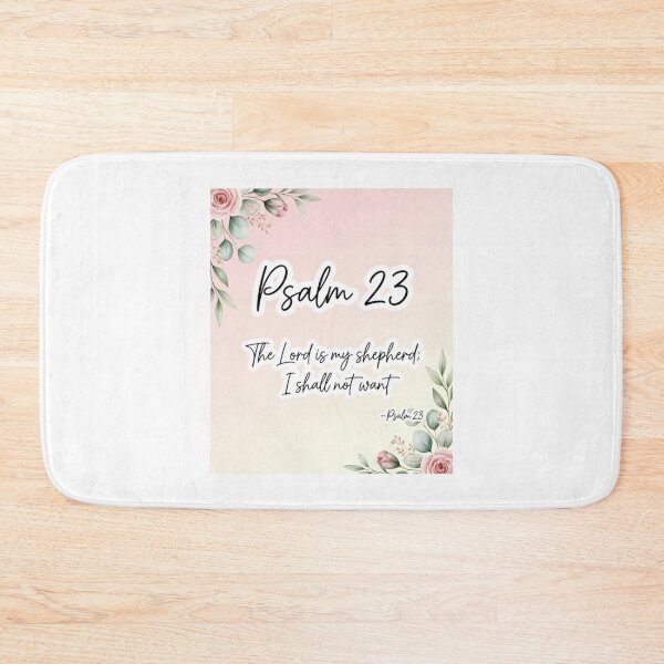 Item preview, Psalm 23 Christian Sticker – The Lord Is My Shepherd Elegant Faith Design designed and sold by Illustrated Faith.