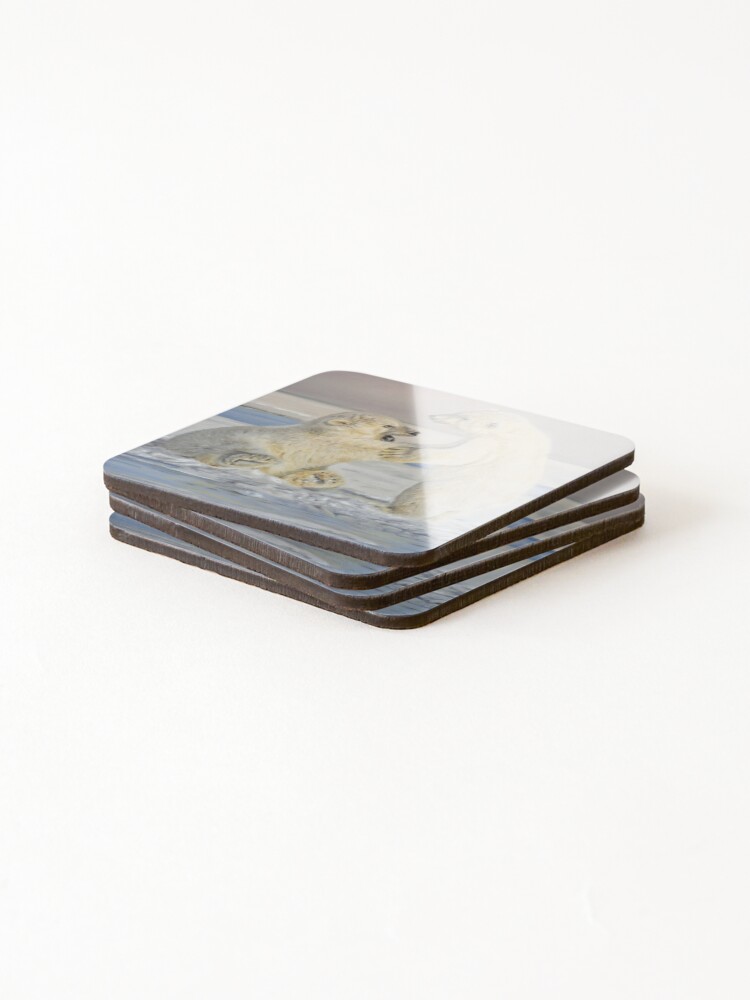 Thumbnail 4 of 5, Coasters (Set of 4), Sibling Rivalry designed and sold by Pansymade.