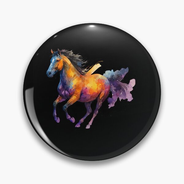 Item preview, Colorful Watercolor Horse – Vibrant Galloping Art for Horse Lovers designed and sold by best-2025.