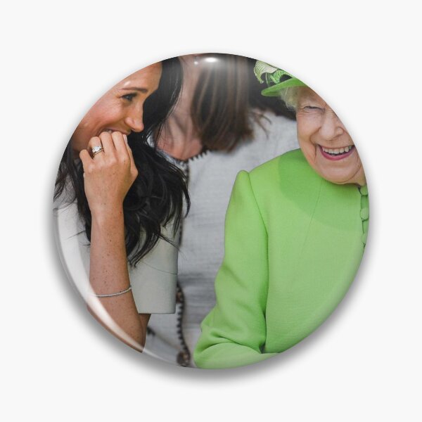 Item preview, Queen Elizabeth II and Meghan Markle designed and sold by KNBS.