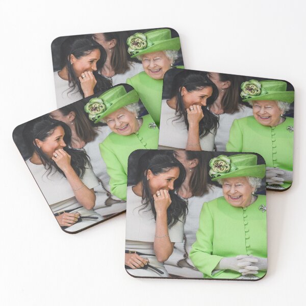 Item preview, Queen Elizabeth II and Meghan Markle designed and sold by KNBS.