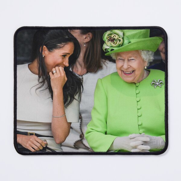 Item preview, Queen Elizabeth II and Meghan Markle designed and sold by KNBS.