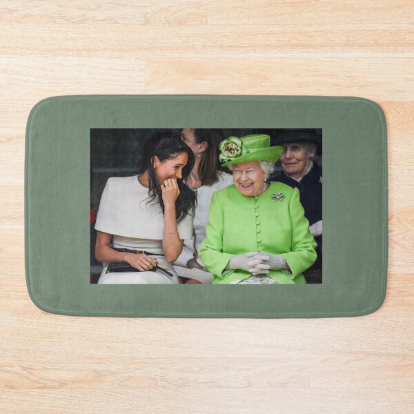 Item preview, Queen Elizabeth II and Meghan Markle designed and sold by KNBS.