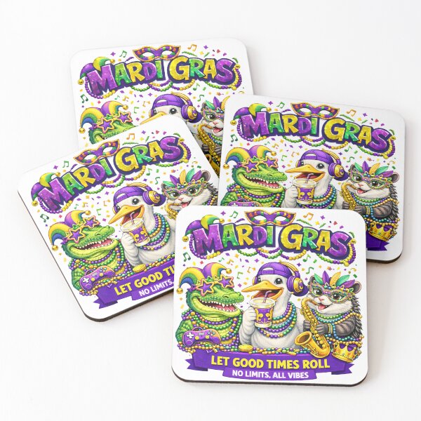 Item preview, Mardi Gras Let Good Times Roll designed and sold by AnnDesignStudio.