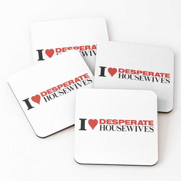 Item preview, I Love Desperate Housewives – Minimalist Typography Design designed and sold by best-2025.