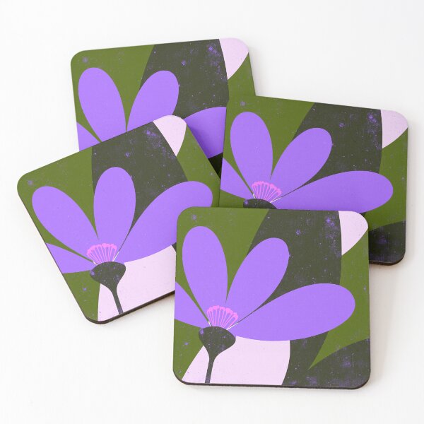 Item preview, Quiet Bloom in Violet designed and sold by joycrysstudio.