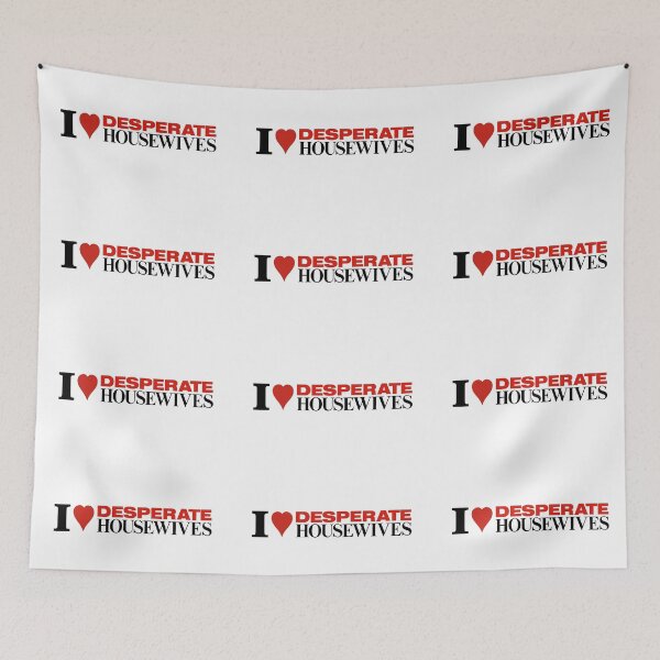 Item preview, I Love Desperate Housewives – Minimalist Typography Design designed and sold by best-2025.
