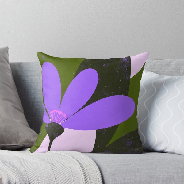 Item preview, Quiet Bloom in Violet designed and sold by joycrysstudio.