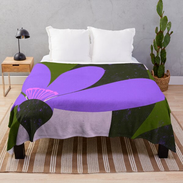 Item preview, Quiet Bloom in Violet designed and sold by joycrysstudio.
