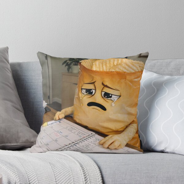 Item preview, Overbooked & Overwhelmed – Funny Burnout Snack 3D Illustration designed and sold by ComedyInkFactor.