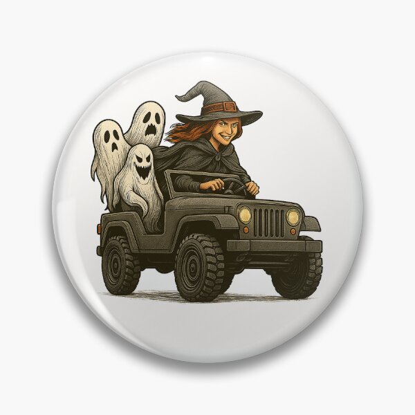 Item preview, Spooky Witch Ride – Haunted Halloween Offroad Adventure designed and sold by best-2025.