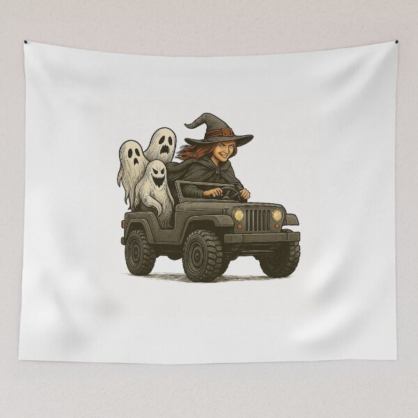 Item preview, Spooky Witch Ride – Haunted Halloween Offroad Adventure designed and sold by best-2025.