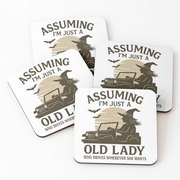 Item preview, Assuming I'm Just an Old Lady – Funny Witch Halloween Design designed and sold by best-2025.
