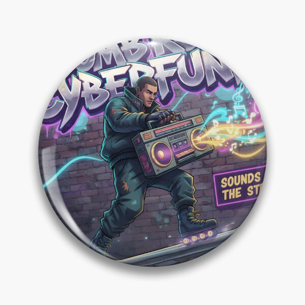 Item preview, Bomb rush cyberfunk Sticker designed and sold by Inkspire-Shop83.