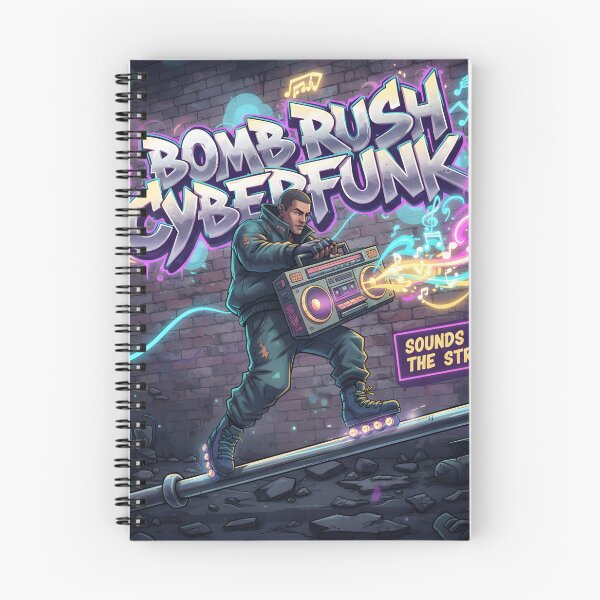 Item preview, Bomb rush cyberfunk Sticker designed and sold by Inkspire-Shop83.