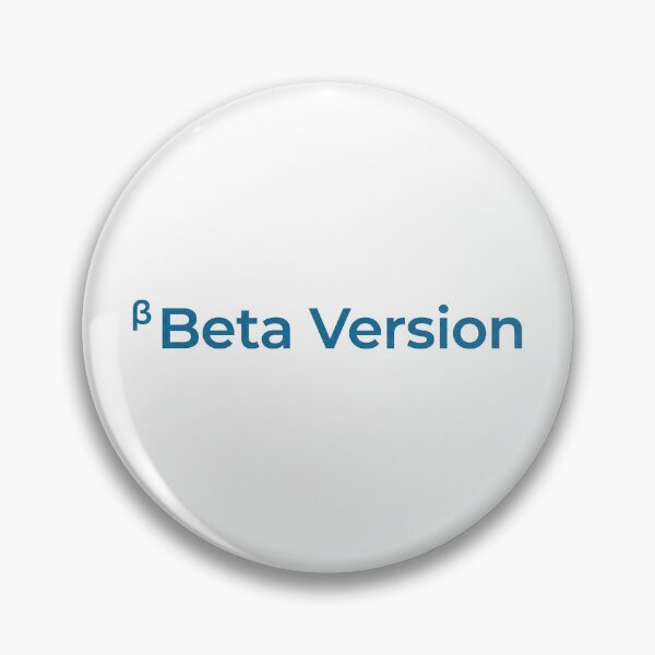 Item preview, Beta Version Funny Geek Programmer Greek Letter Design designed and sold by ELmestka.