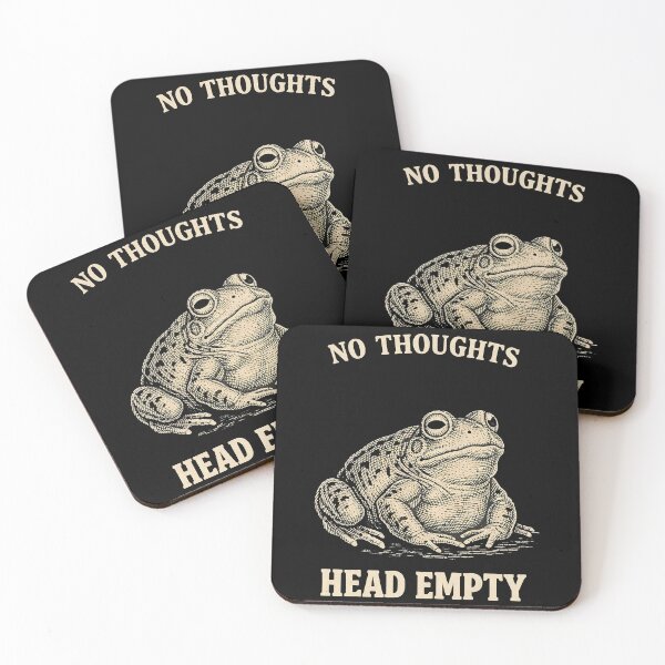 Item preview, NO THOUGHTS HEAD EMPTY designed and sold by shauniedsouzas.