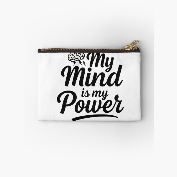 Item preview, My Mind Is My Power – Minimalist Black Typography Design designed and sold by best-2025.
