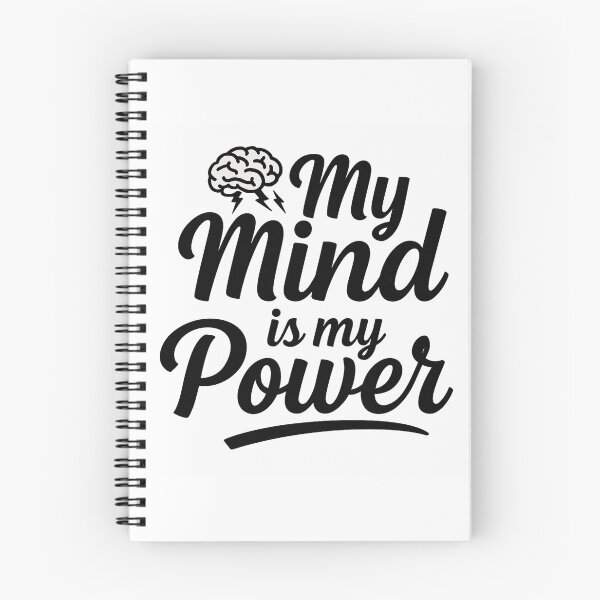Item preview, My Mind Is My Power – Minimalist Black Typography Design designed and sold by best-2025.