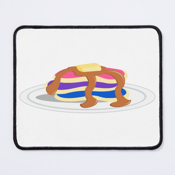 Item preview, Stack of Pancakes Bisexual Pride Flag designed and sold by HarveyHandcraftsandDesigns.