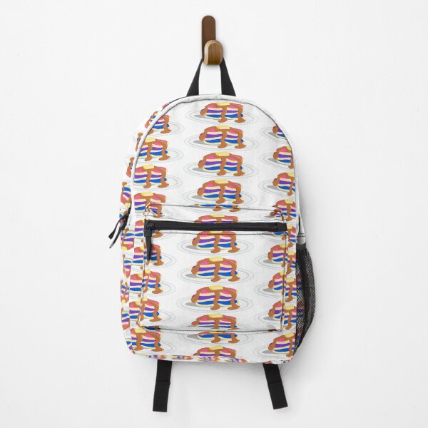 Item preview, Stack of Pancakes Bisexual Pride Flag designed and sold by HarveyHandcraftsandDesigns.