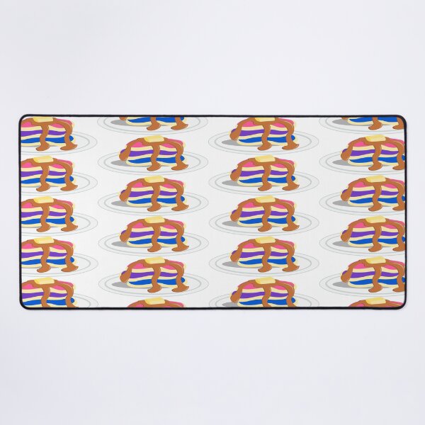 Item preview, Stack of Pancakes Bisexual Pride Flag designed and sold by HarveyHandcraftsandDesigns.