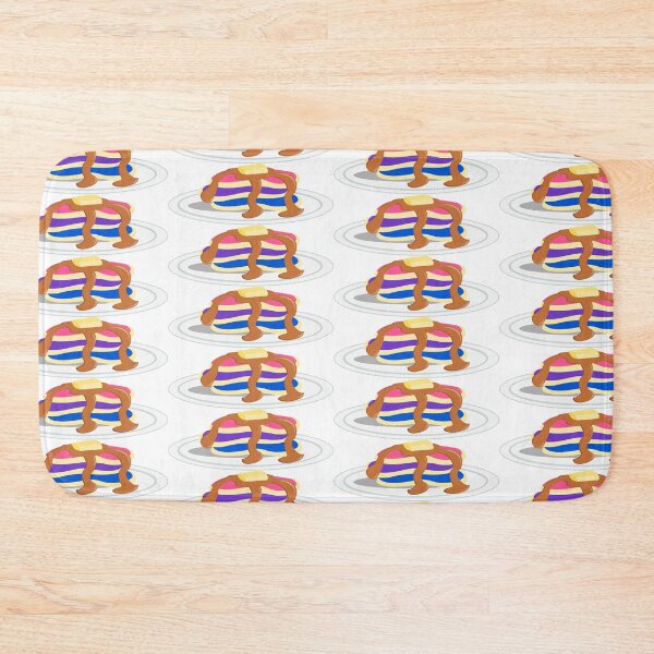 Item preview, Stack of Pancakes Bisexual Pride Flag designed and sold by HarveyHandcraftsandDesigns.