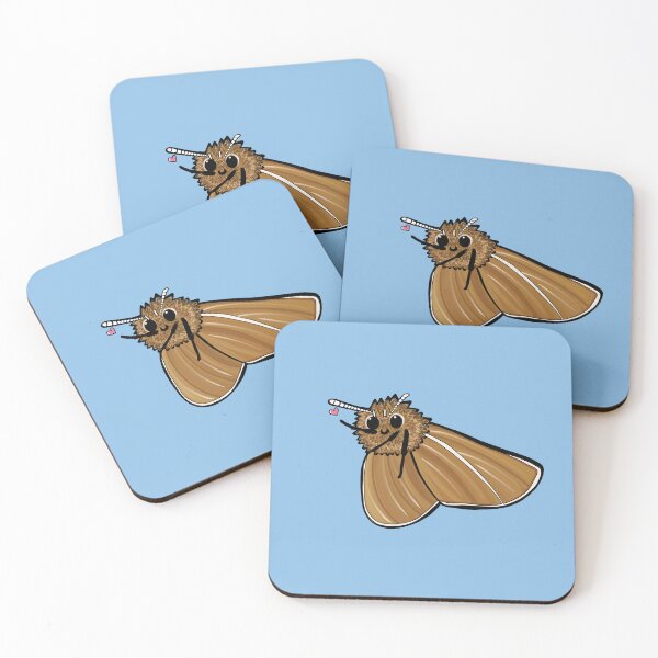 Item preview, A Friendly Moth - A Derpybird Design designed and sold by YOjosie.
