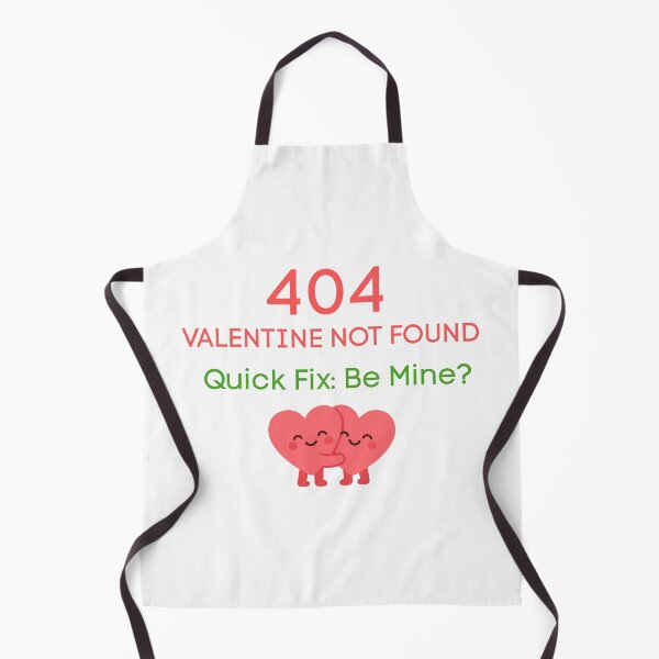 Item preview, 404 Valentine Not Found Be Mine? Cute Nerdy Valentine design designed and sold by MonyVeli.