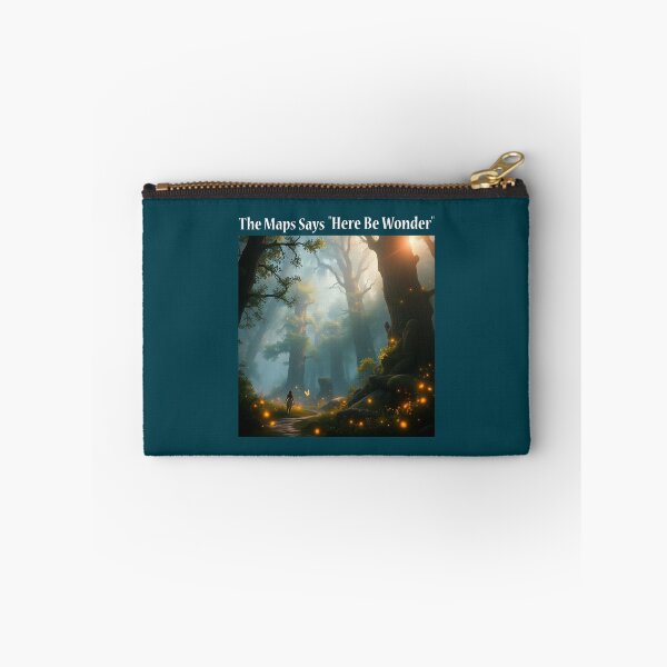 Item preview, The Map Says "Here Be Wonder" Enchanted designed and sold by Sachie's Studio.