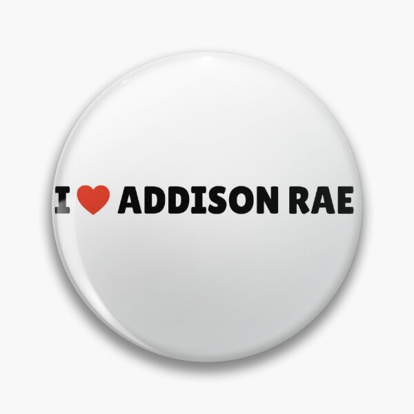 Item preview, I love Addison Rae sticker designed and sold by rilamofushop.