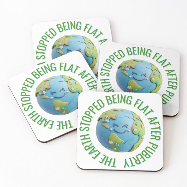 Item preview, Flat Earth Theory Save Our Planet Funny Humor Humour designed and sold by Kaibosh21.