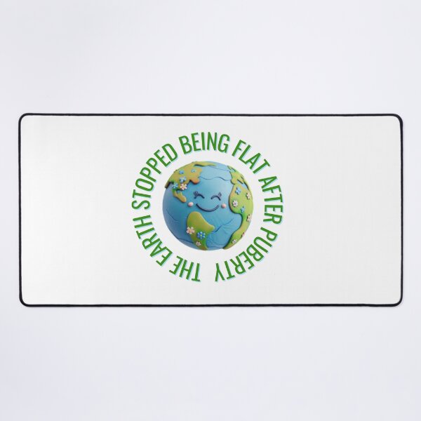 Item preview, Flat Earth Theory Save Our Planet Funny Humor Humour designed and sold by Kaibosh21.