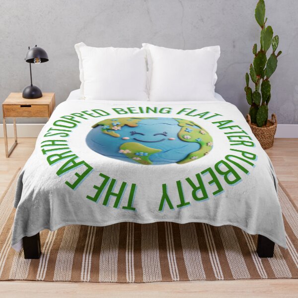Item preview, Flat Earth Theory Save Our Planet Funny Humor Humour designed and sold by Kaibosh21.