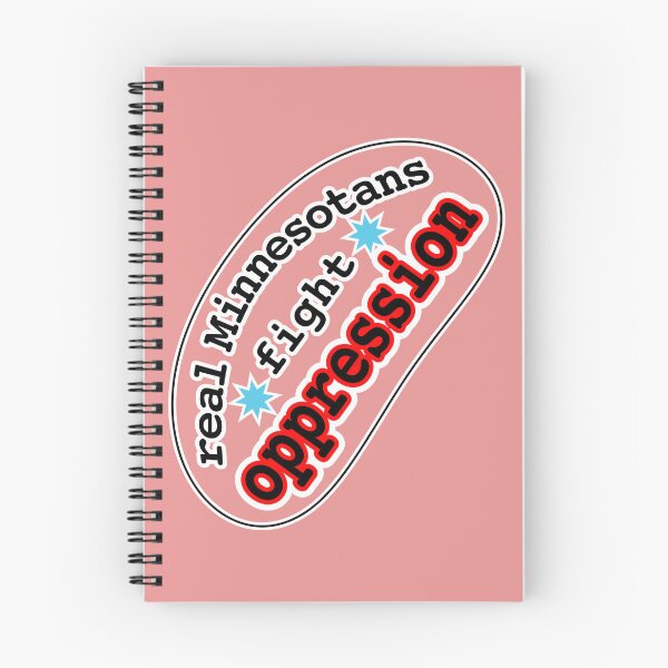 Item preview, Real Minnesotans fight oppression, pink background designed and sold by mntimg.