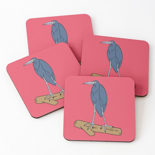 Item preview, Little Blue Heron - A Derpybird design designed and sold by YOjosie.