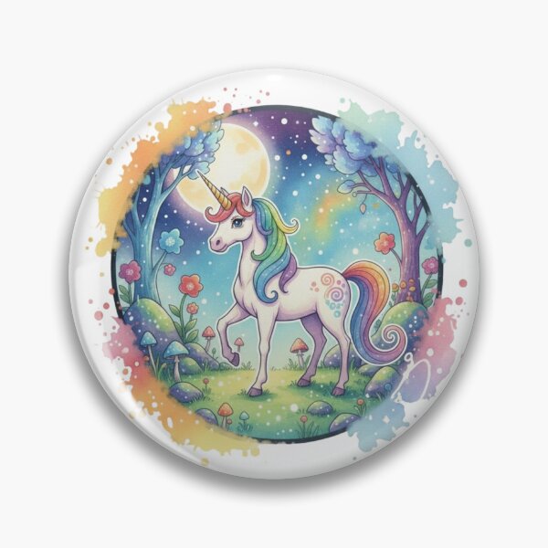 Item preview, Unicorn cute Moon - Cute Spirit Moon Art designed and sold by Magic  House.