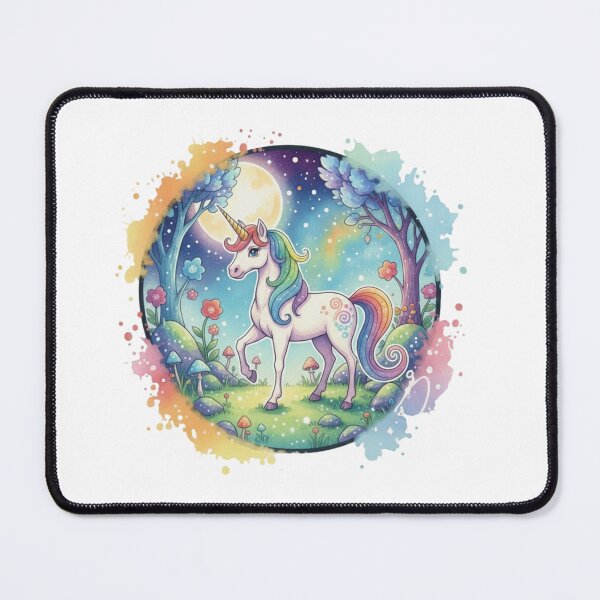 Item preview, Unicorn cute Moon - Cute Spirit Moon Art designed and sold by Magic House.