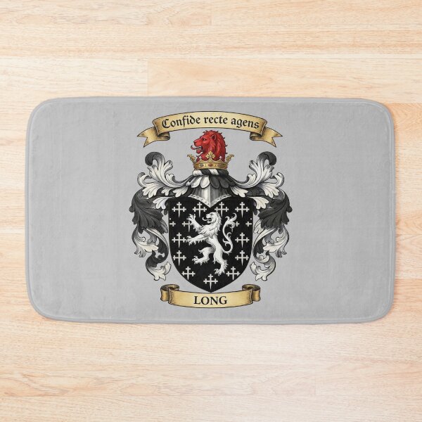 Item preview, The Long Family Coat of Arms designed and sold by BagTown Clans.