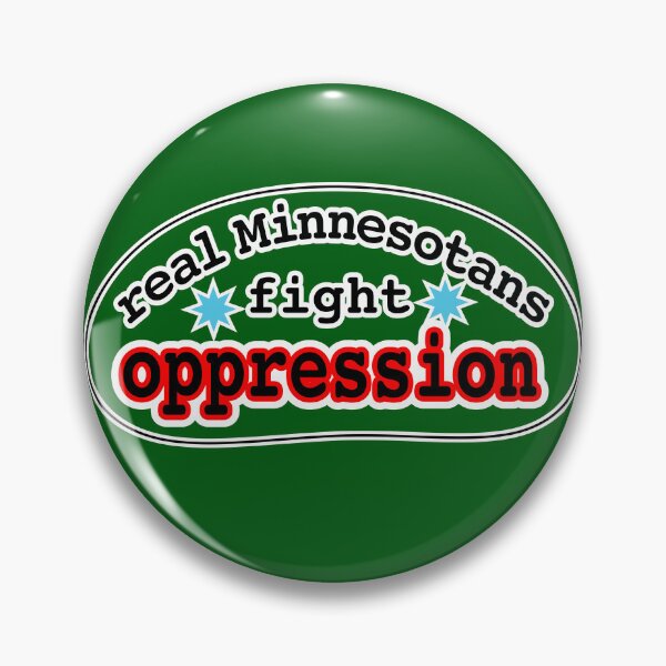 Item preview, Real Minnesotans fight oppression, green background designed and sold by mntimg.